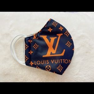 Polly Mask Orange & Black